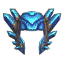 Raughten's Cubic Zirconium Helm of the Guarded Beetle
